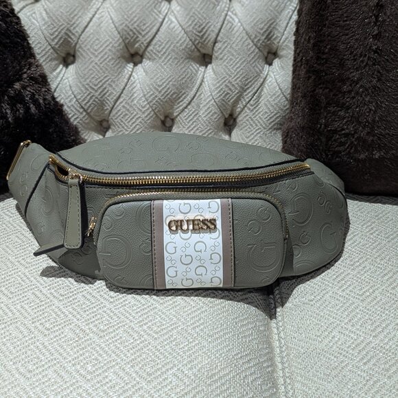 GUESS, Green/Sage, Fanny Pack, Brand New - Picture 1 of 6
